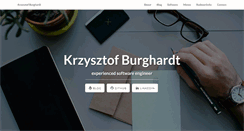 Desktop Screenshot of burghardt.pl