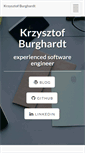 Mobile Screenshot of burghardt.pl