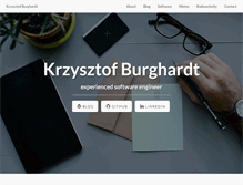 Tablet Screenshot of burghardt.pl